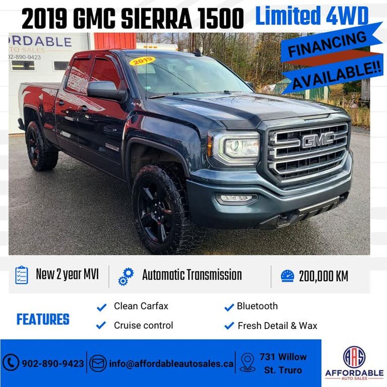 2019 GMC Sierra 1500 Limited Double Cab 4WD