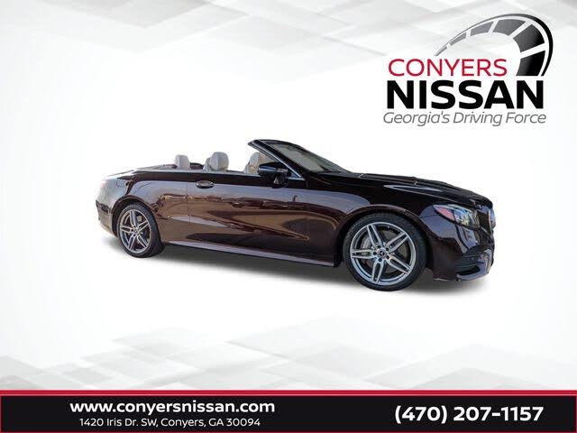 2019 Mercedes-Benz E-Class E 450 4MATIC Cabriolet AWD