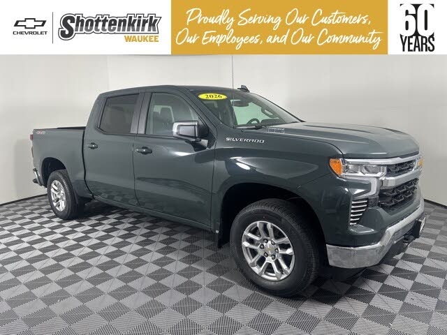 2026 Chevrolet Silverado 1500 LT Crew Cab 4WD