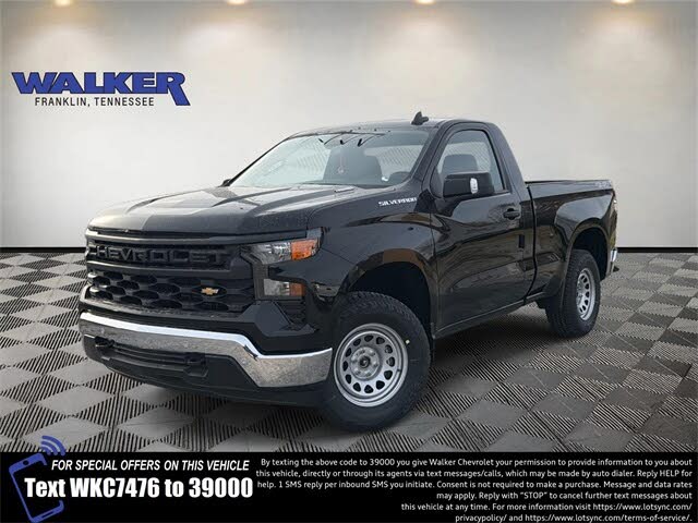 2026 Chevrolet Silverado 1500 Work Truck Regular Cab 4WD
