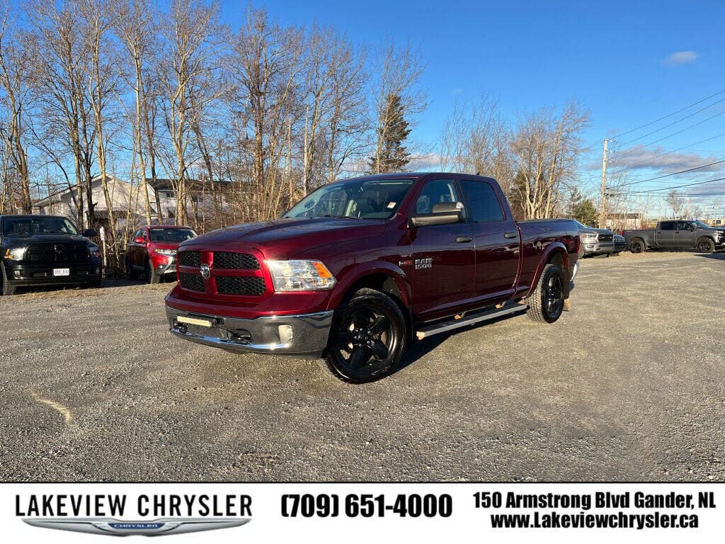 2018 RAM 1500 Outdoorsman Crew Cab 4WD