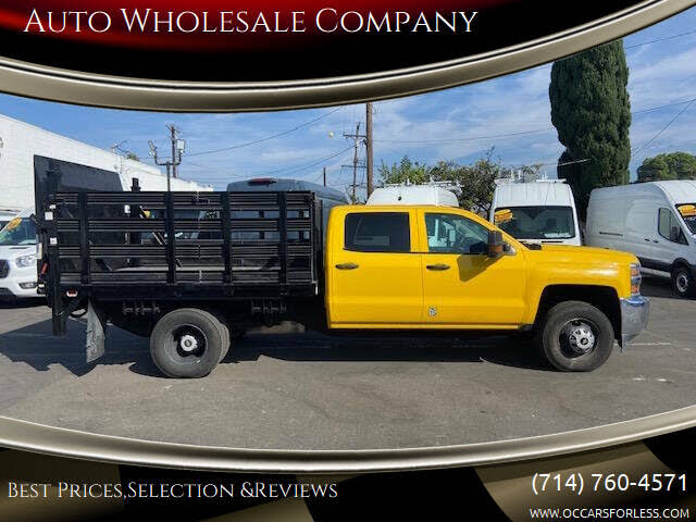 2015 Chevrolet Silverado 3500HD Work Truck Crew Cab LB DRW RWD