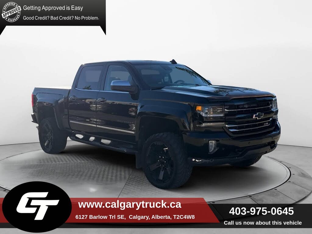 2017 Chevrolet Silverado 1500 LTZ Crew Cab 4WD