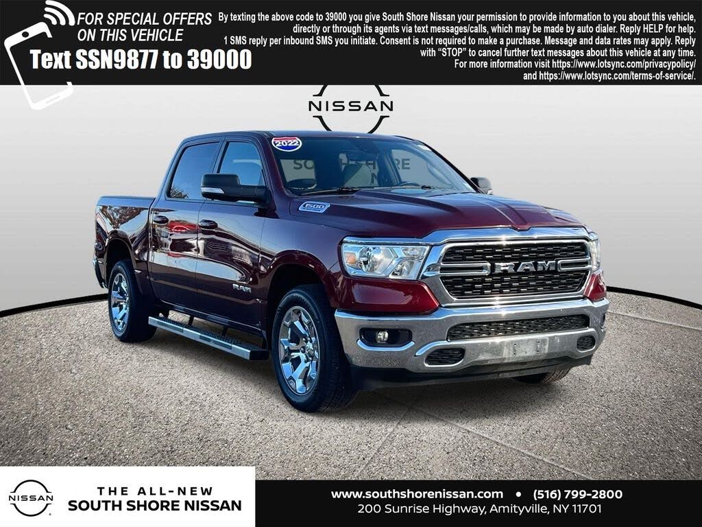 2022 RAM 1500 Big Horn Crew Cab 4WD