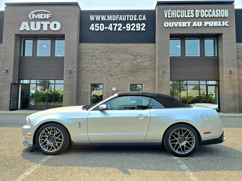 2011 Ford Mustang Shelby GT500 Convertible RWD