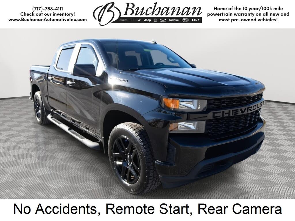 2022 Chevrolet Silverado 1500 Custom Crew Cab 4WD
