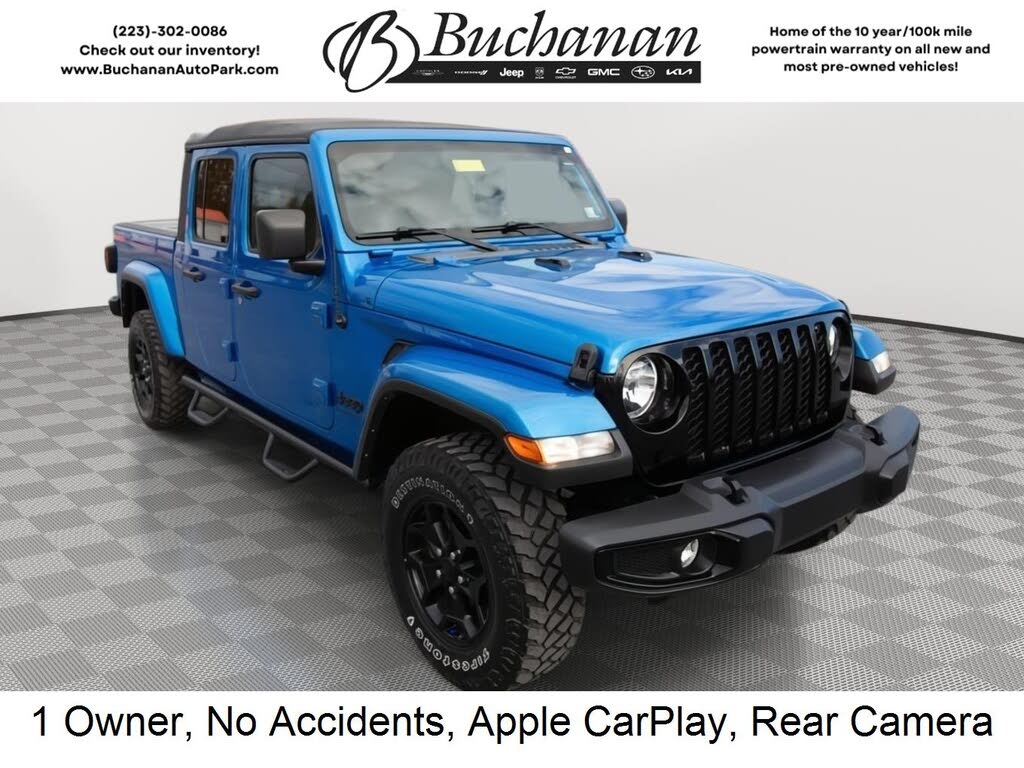 2022 Jeep Gladiator Willys Sport Crew Cab 4WD