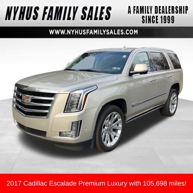2017 Cadillac Escalade Premium Luxury 4WD