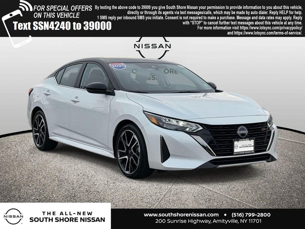 2025 Nissan Sentra SR FWD