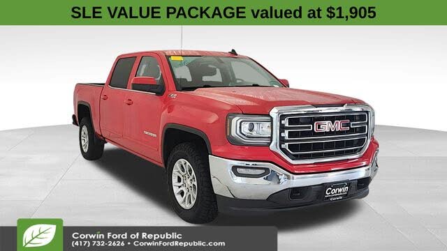 2016 GMC Sierra 1500 SLE Crew Cab 4WD