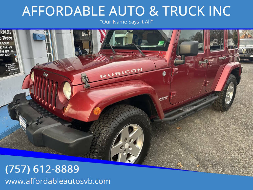 2012 Jeep Wrangler Unlimited Rubicon 4WD