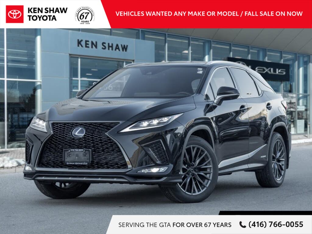 2021 Lexus RX Hybrid 450h F Sport Handling AWD