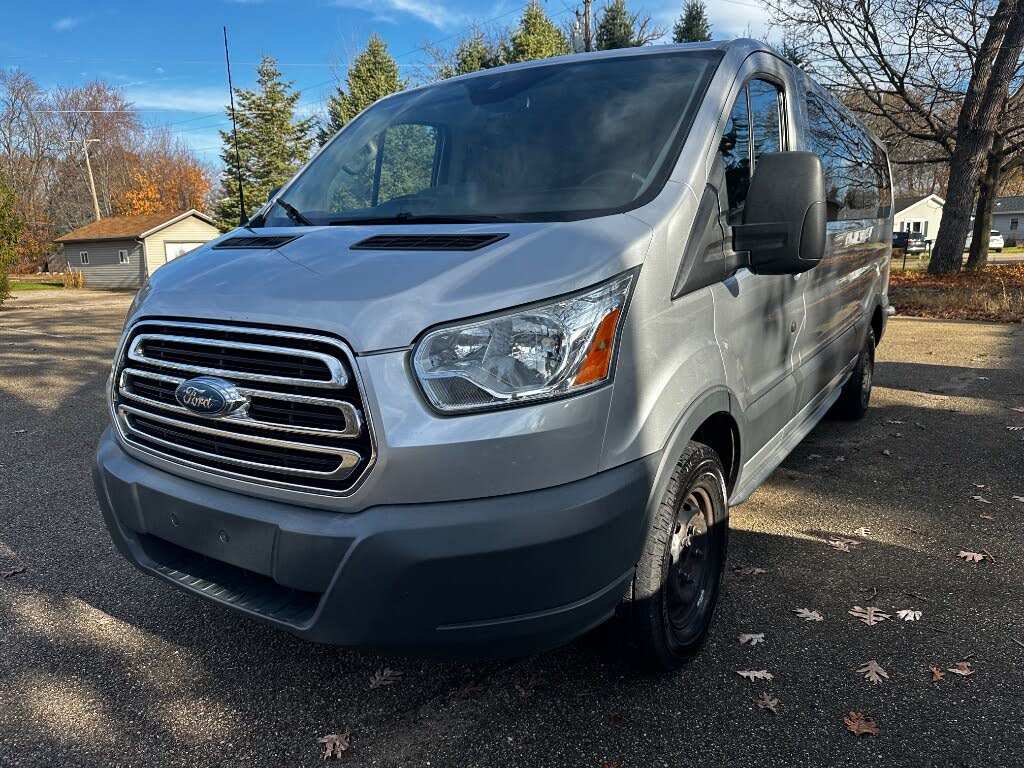 2015 Ford Transit Passenger 350 XLT Low Roof LWB RWD with 60/40 Passenger-Side Doors