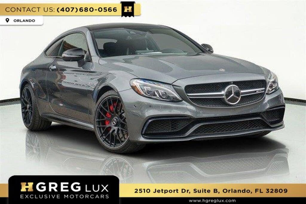 2018 Mercedes-Benz C-Class AMG C 63 S Coupe RWD