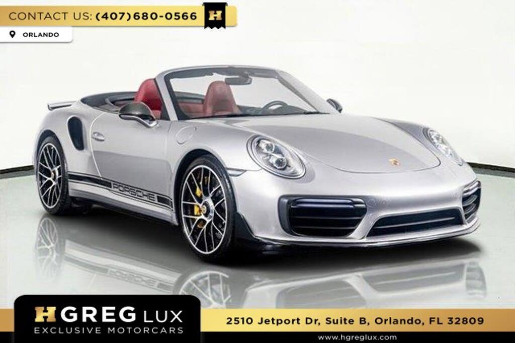 2019 Porsche 911 Turbo S Cabriolet AWD