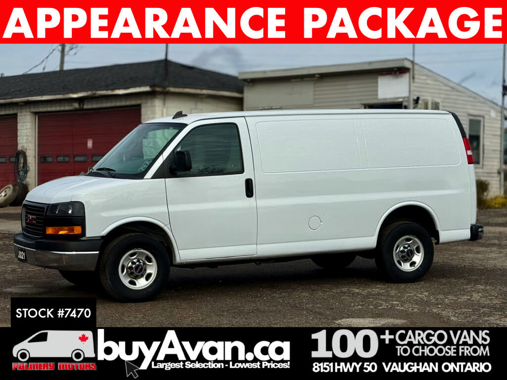2021 GMC Savana Cargo 2500 RWD