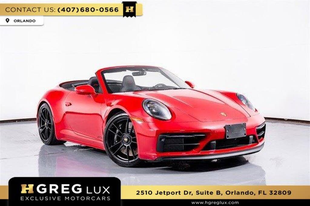 2023 Porsche 911 Carrera 4 GTS Cabriolet AWD