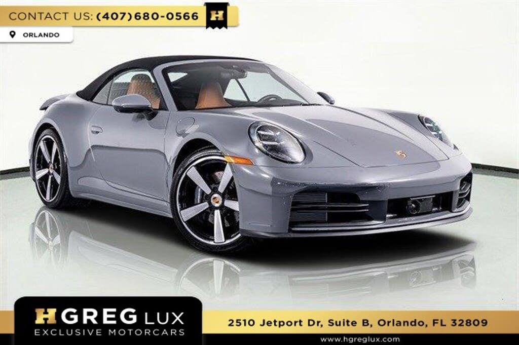 2025 Porsche 911 Carrera Cabriolet RWD