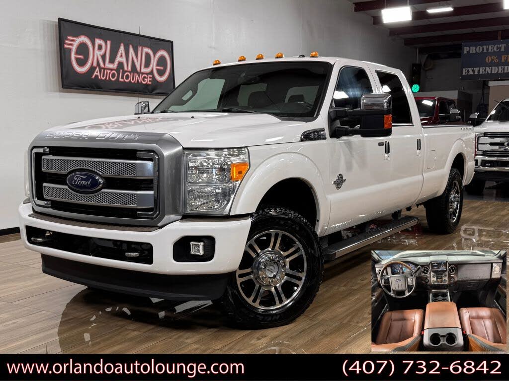 2015 Ford F-250 Super Duty Platinum Crew Cab LB 4WD