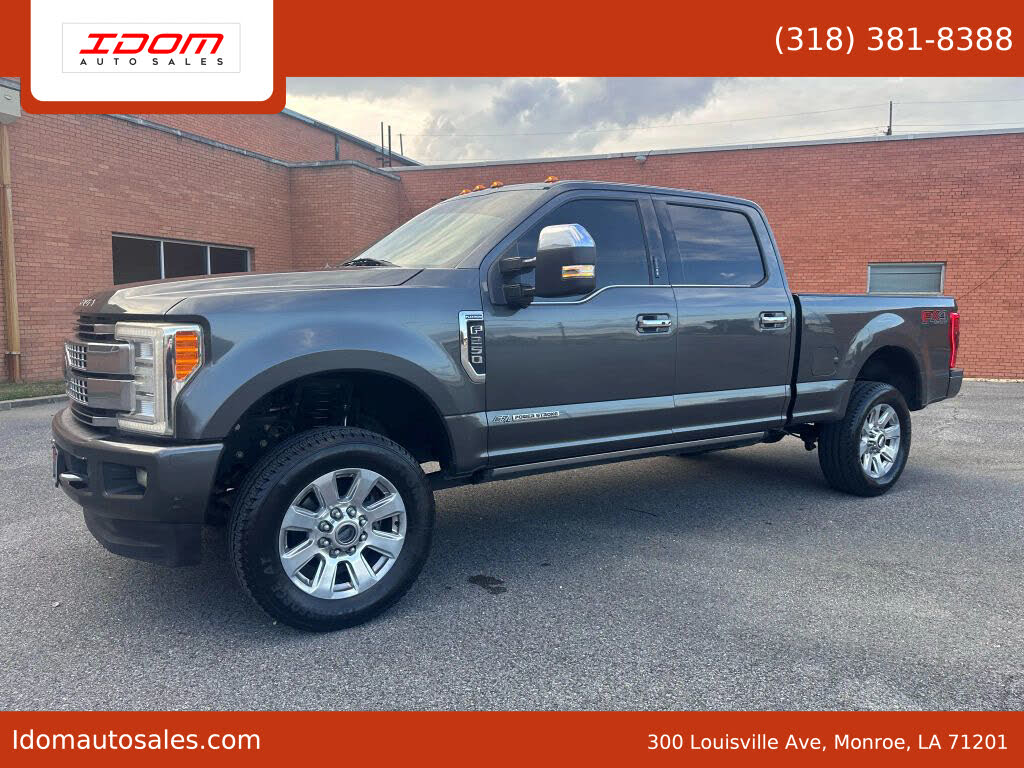 2017 Ford F-250 Super Duty Platinum Crew Cab 4WD