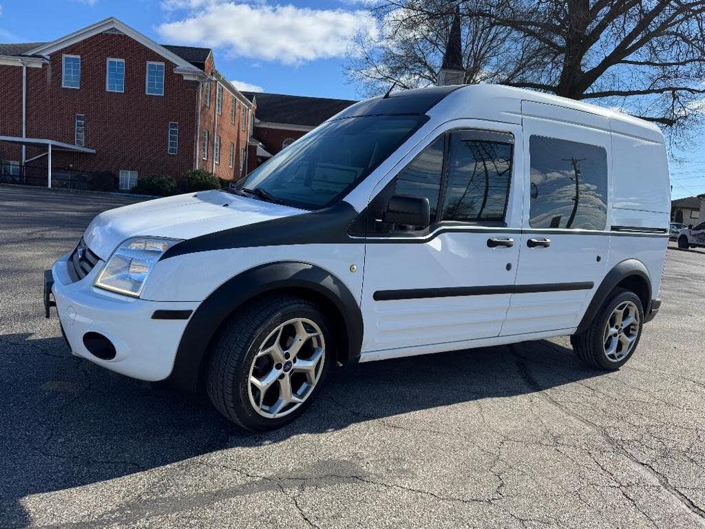 2013 Ford Transit Connect Cargo XL FWD with Side and Rear Glass