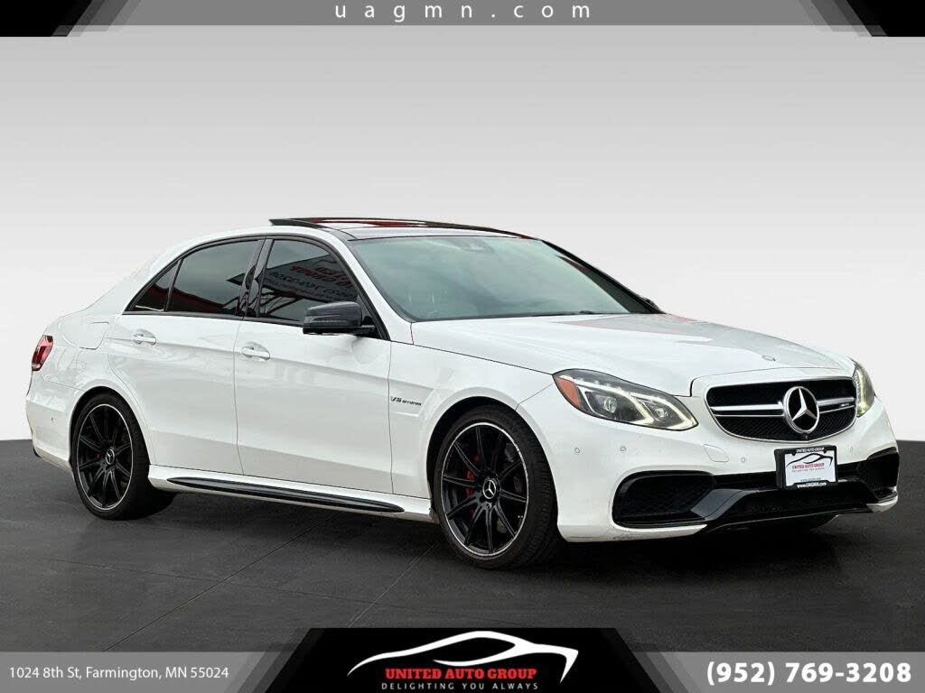 2015 Mercedes-Benz E-Class E 63 AMG S-Model Sedan 4MATIC