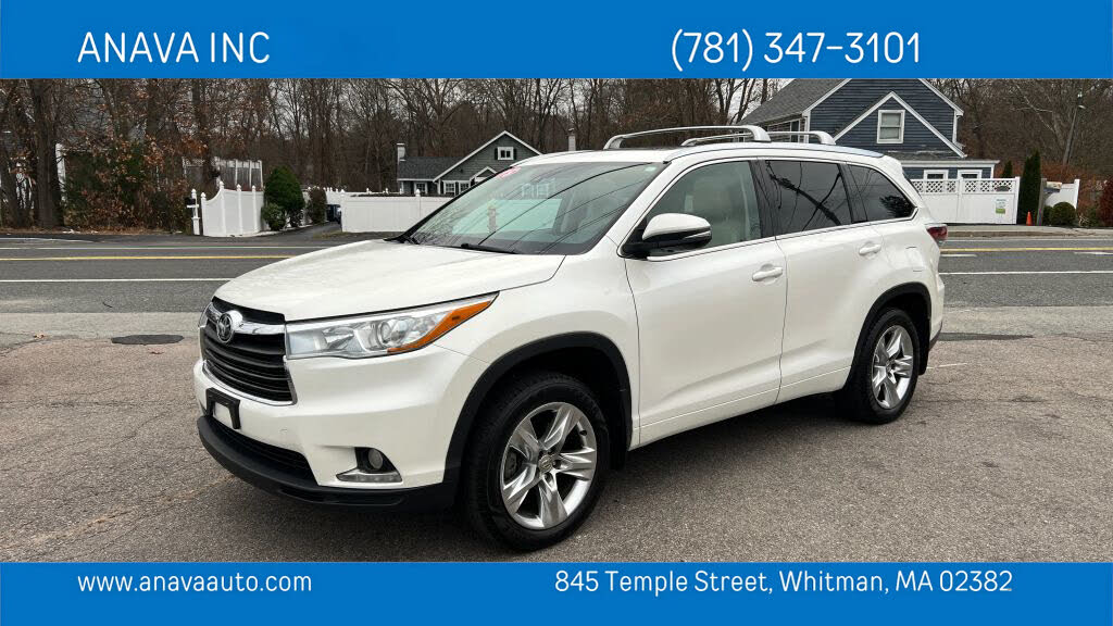 2015 Toyota Highlander Limited Platinum AWD