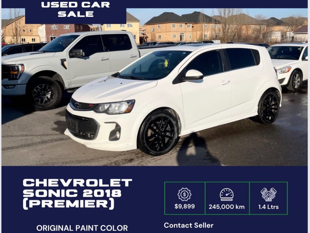 2018 Chevrolet Sonic Premier Hatchback FWD