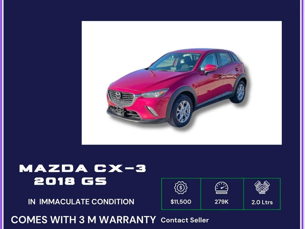 2018 Mazda CX-3 GS AWD