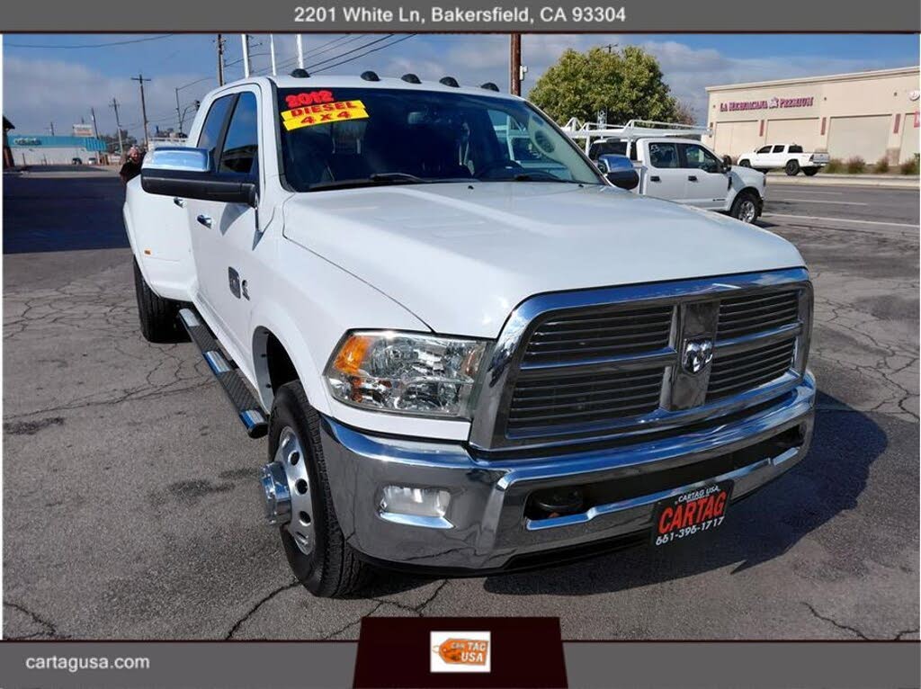 2012 RAM 3500 Laramie Longhorn Mega Cab DRW 4WD