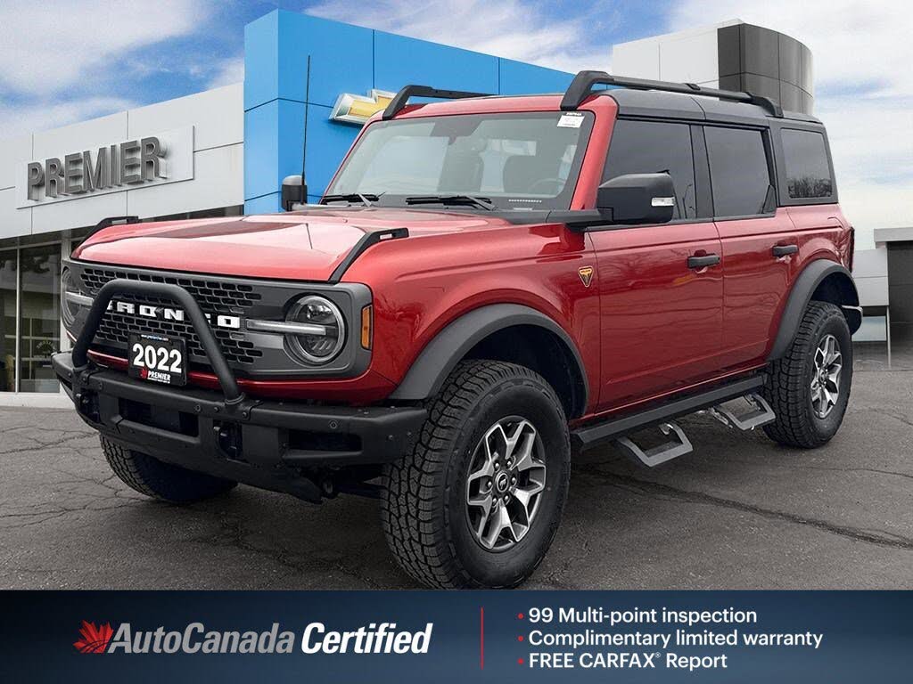 2022 Ford Bronco Badlands Advanced 4-Door 4WD
