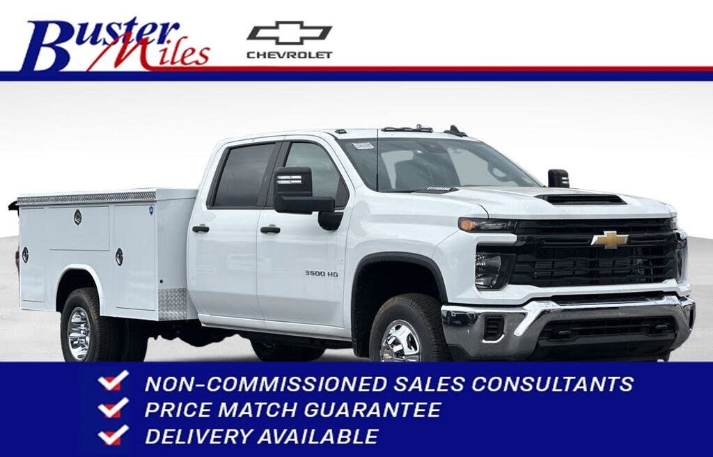 2025 Chevrolet Silverado 3500HD Work Truck Crew Cab LB 4WD