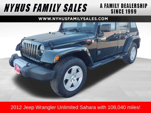 2012 Jeep Wrangler Unlimited Sahara 4WD