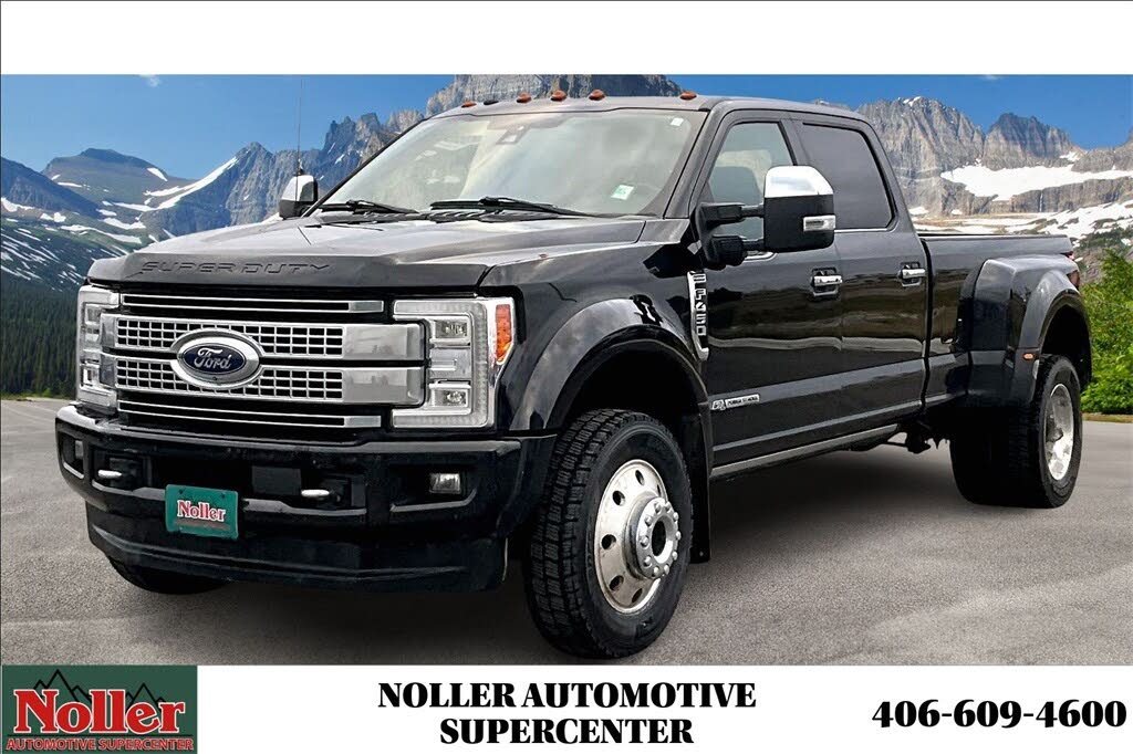 2018 Ford F-450 Super Duty Platinum Crew Cab LB DRW 4WD