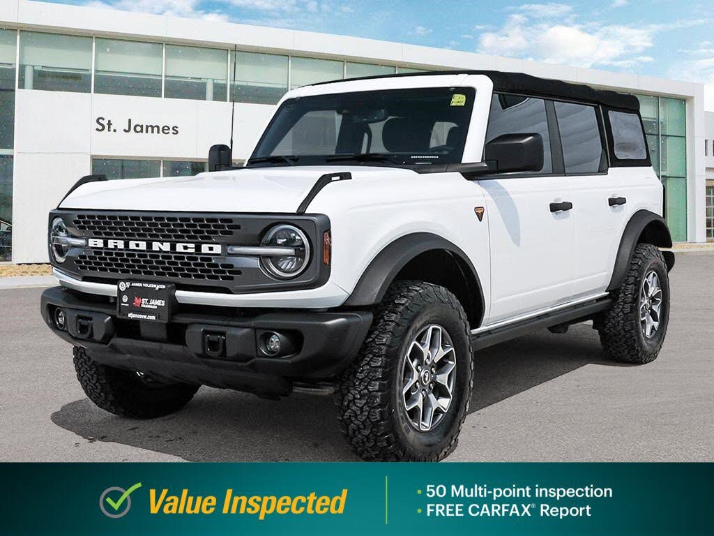 2022 Ford Bronco Badlands Advanced 4-Door 4WD