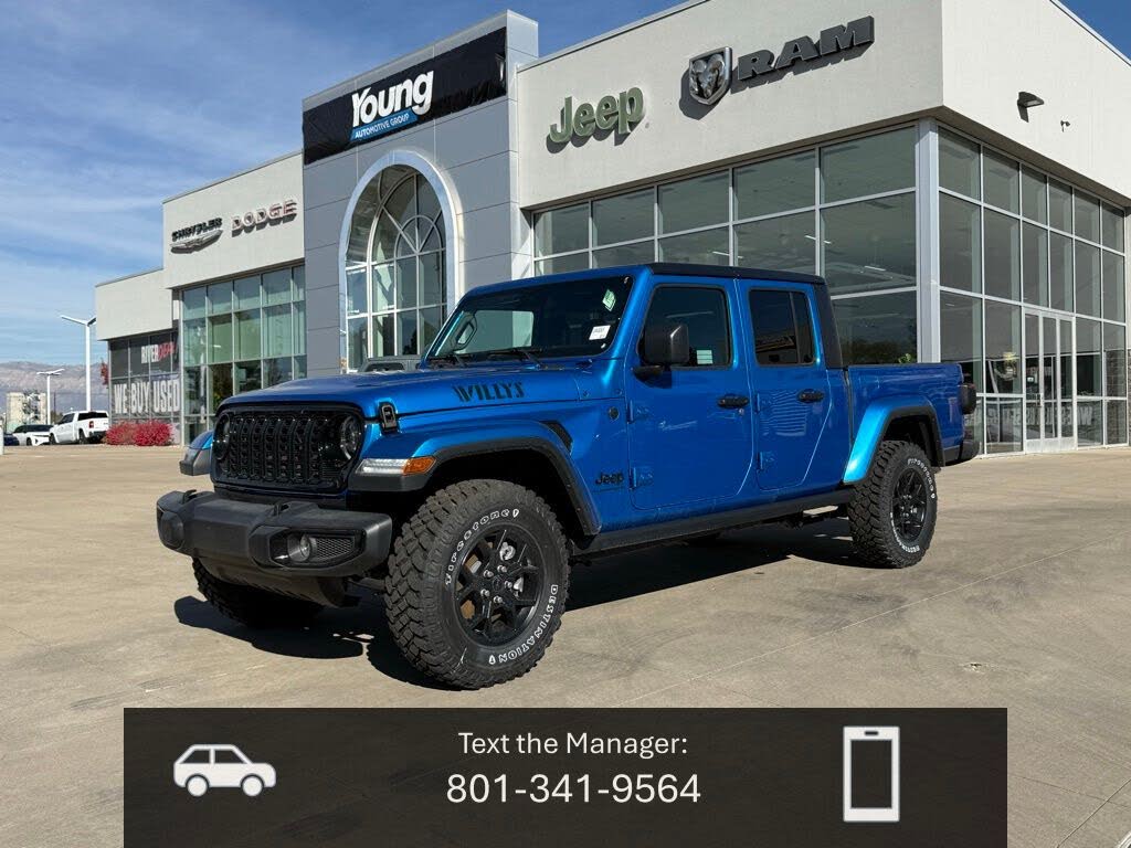 2025 Jeep Gladiator Willys Crew Cab 4WD
