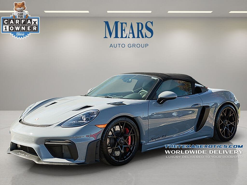 2025 Porsche 718 Boxster Spyder RS RWD