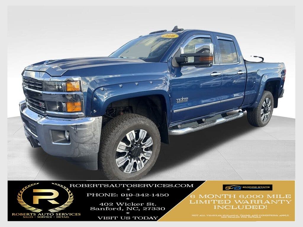 2016 Chevrolet Silverado 2500HD LT Double Cab 4WD