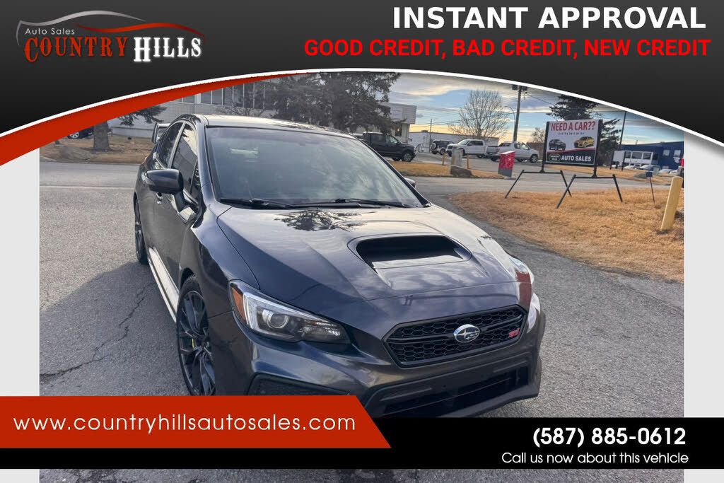 2019 Subaru WRX STI Limited AWD with Wing Spoiler