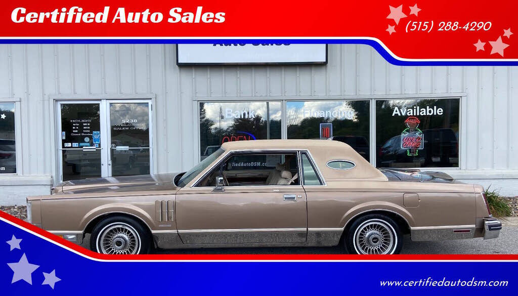 1981 Lincoln Mark VI Coupe RWD