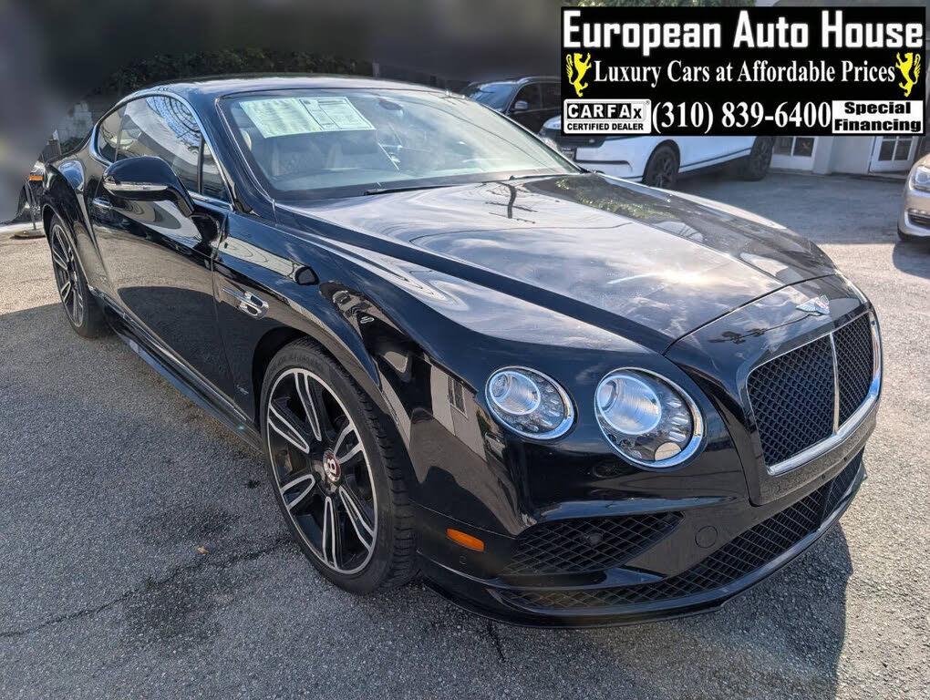 2016 Bentley Continental GT V8 S AWD