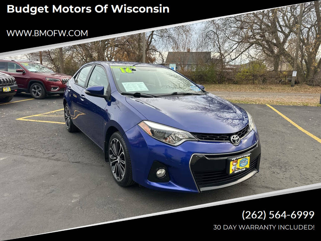 2016 Toyota Corolla S