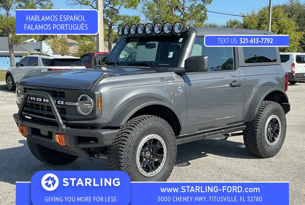 2022 Ford Bronco Black Diamond Advanced 2-Door 4WD