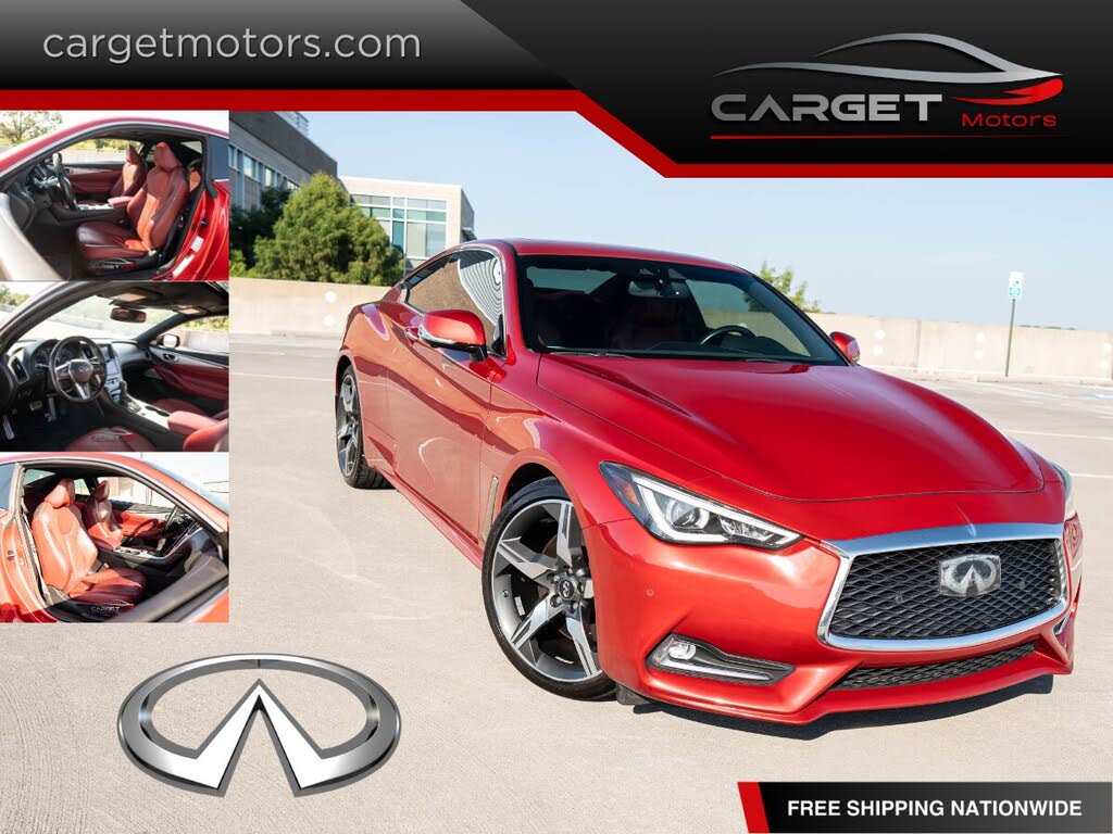 2018 INFINITI Q60 Red Sport 400 Coupe AWD