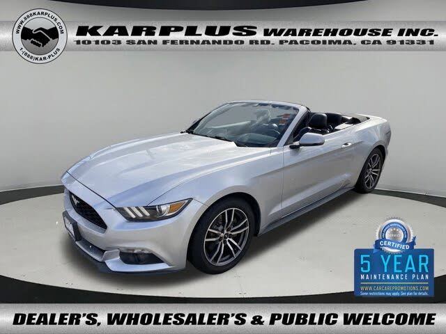 2017 Ford Mustang EcoBoost Premium Convertible RWD