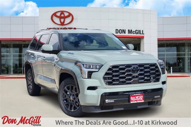 2026 Toyota Sequoia Platinum 4WD