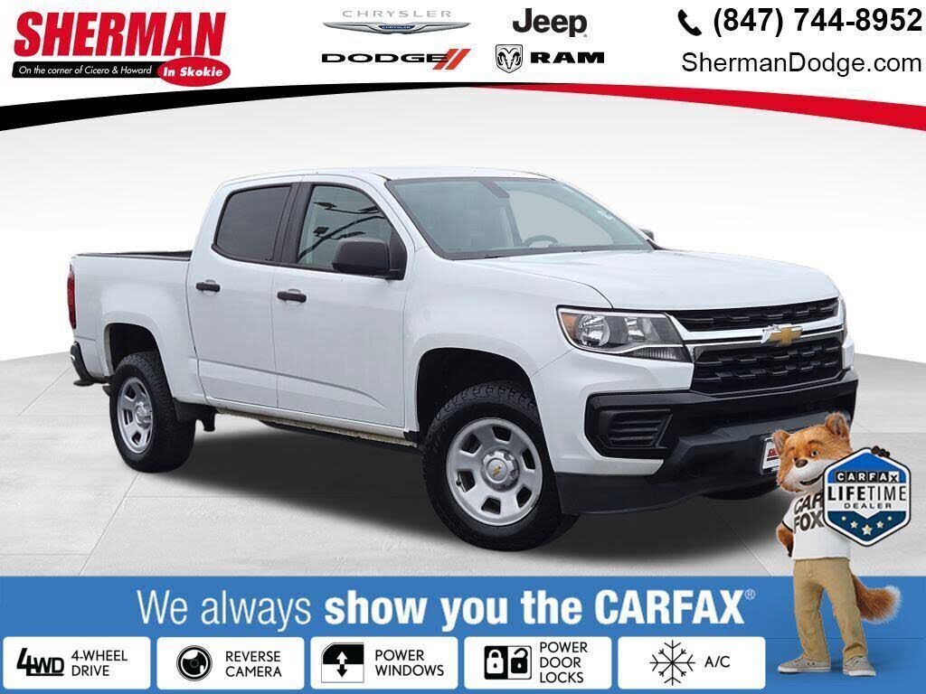 2021 Chevrolet Colorado Work Truck Crew Cab 4WD