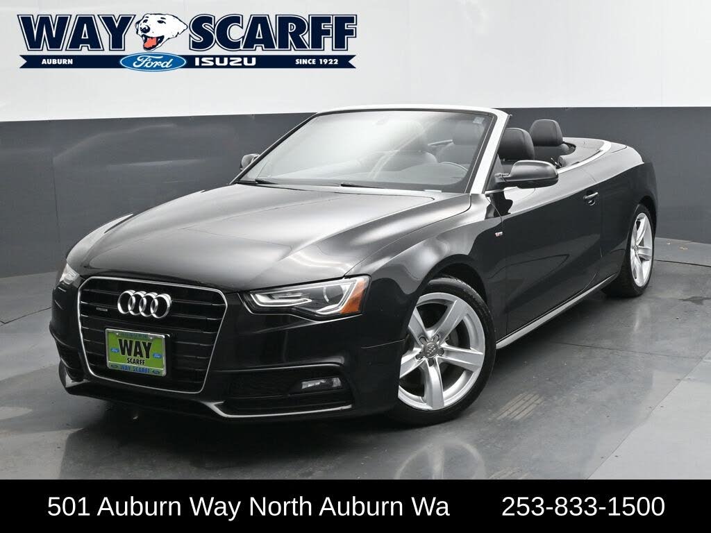 2015 Audi A5 2.0T quattro Premium Plus Cabriolet AWD