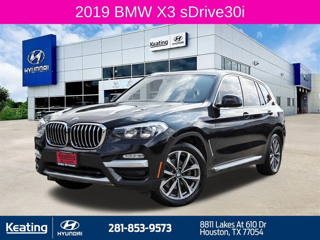 2019 BMW X3 sDrive30i RWD