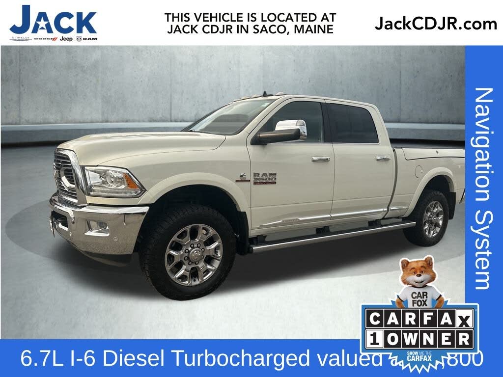 2018 RAM 3500 Laramie Limited Crew Cab 4WD